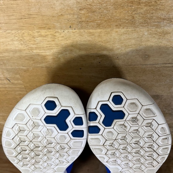 Nike Free 4.0 COLORFUL Womens Size 9 Running Shoes Sneakers Hyper Cobalt - Picture 10 of 12